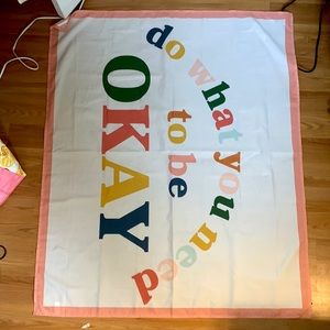 “Do what you need to be okay”